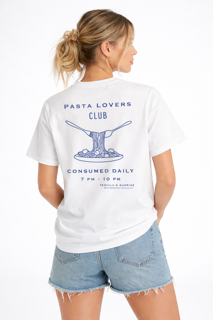Pasta Lovers Club Organic T-shirt
