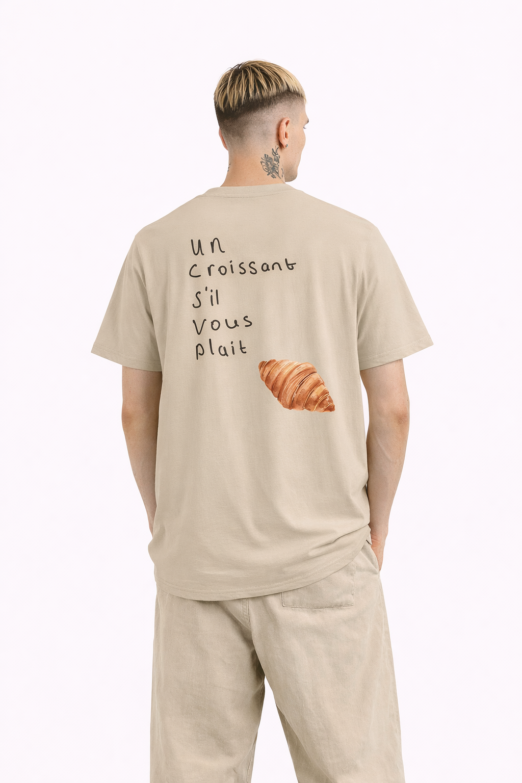 Un Croissant S’il Vous Plait Organic T-shirt