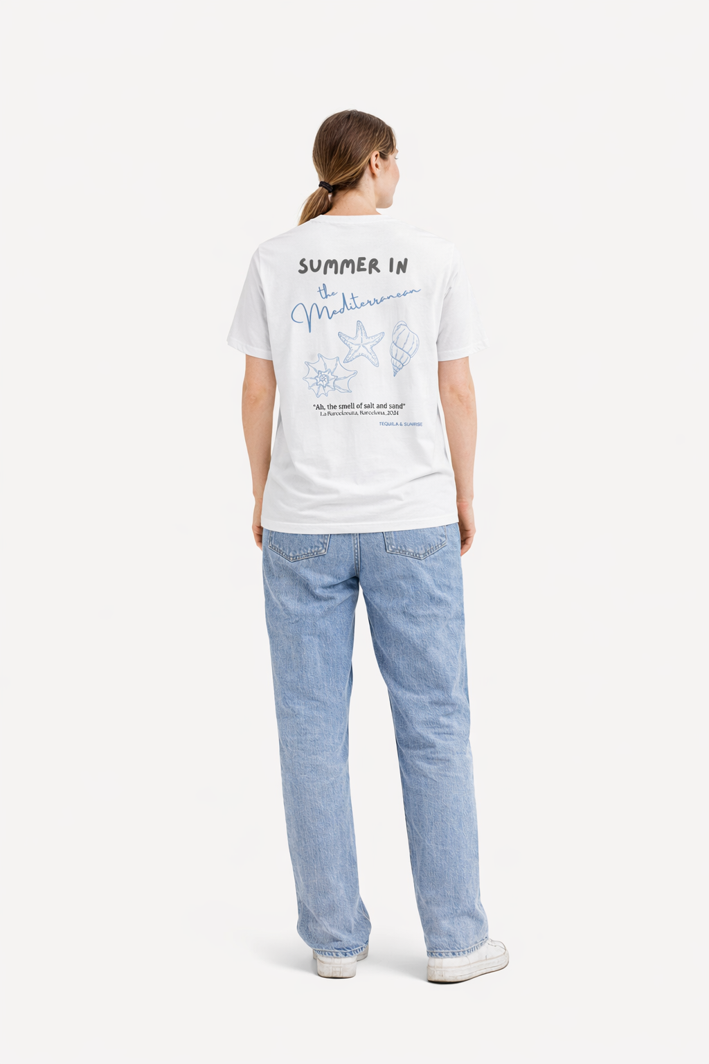 The Summer in the Mediterranean Organic T-shirt