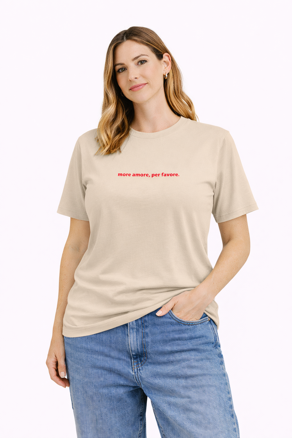 More Amore Per Favore Organic T-shirt