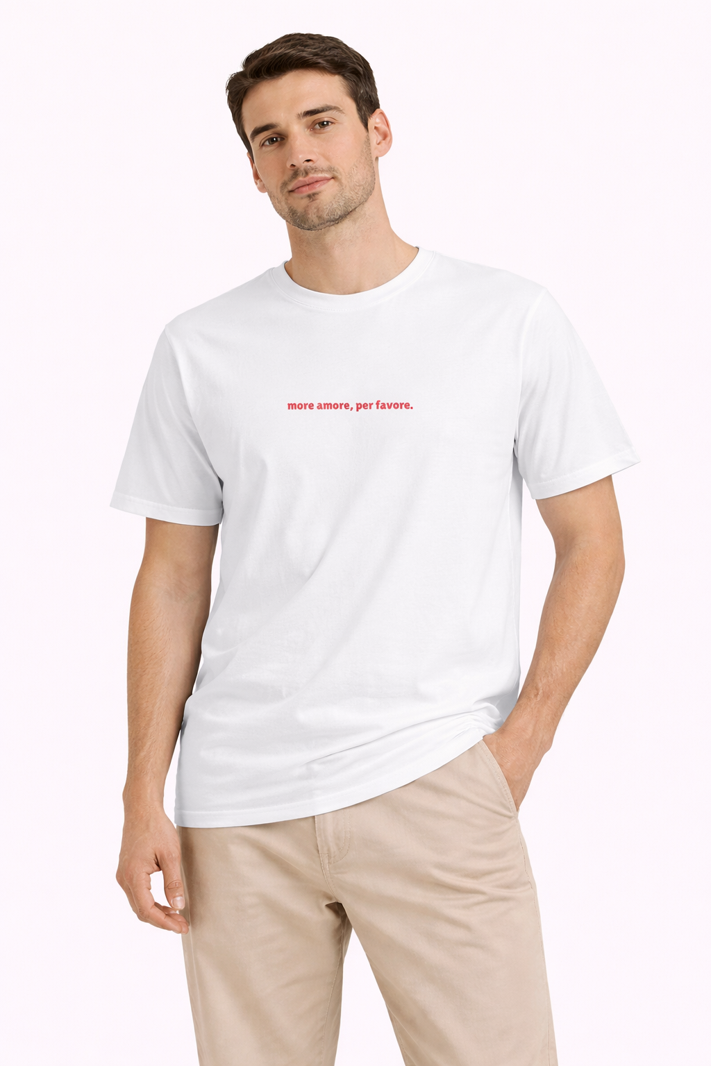 More Amore Per Favore Organic T-shirt