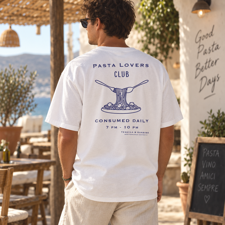 Pasta Lovers Club Organic T-shirt