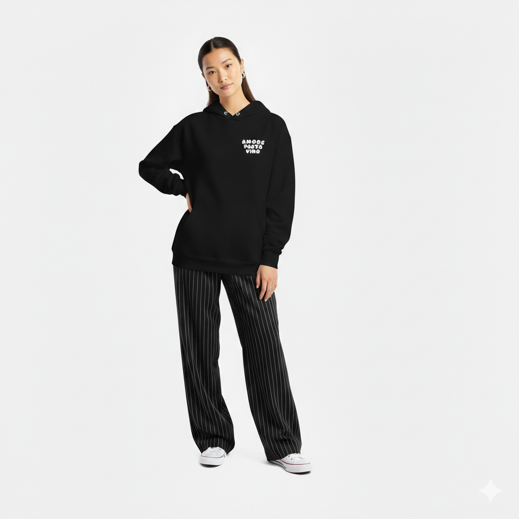 Amore Pasta Vino Eco Hoodie