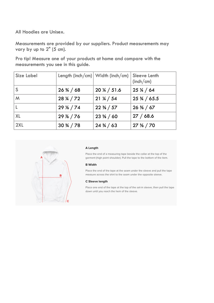 Size Guide