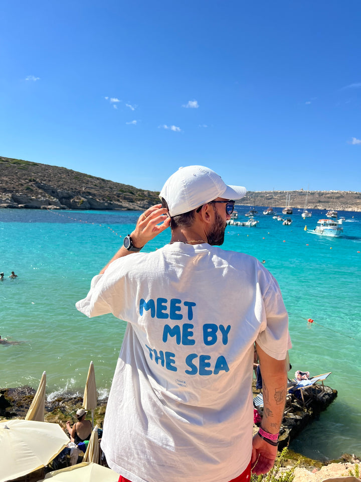 Meet Me By The Sea Oversized T-shirt