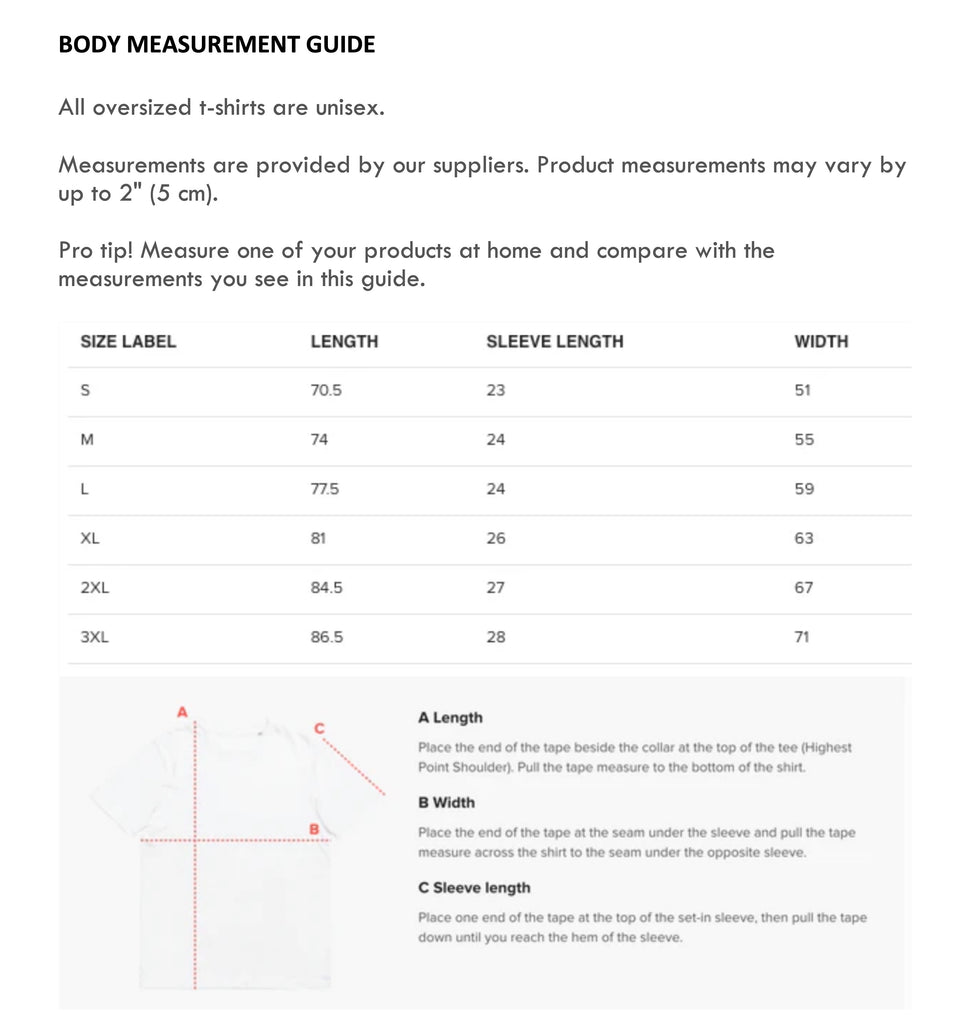 Size Guide