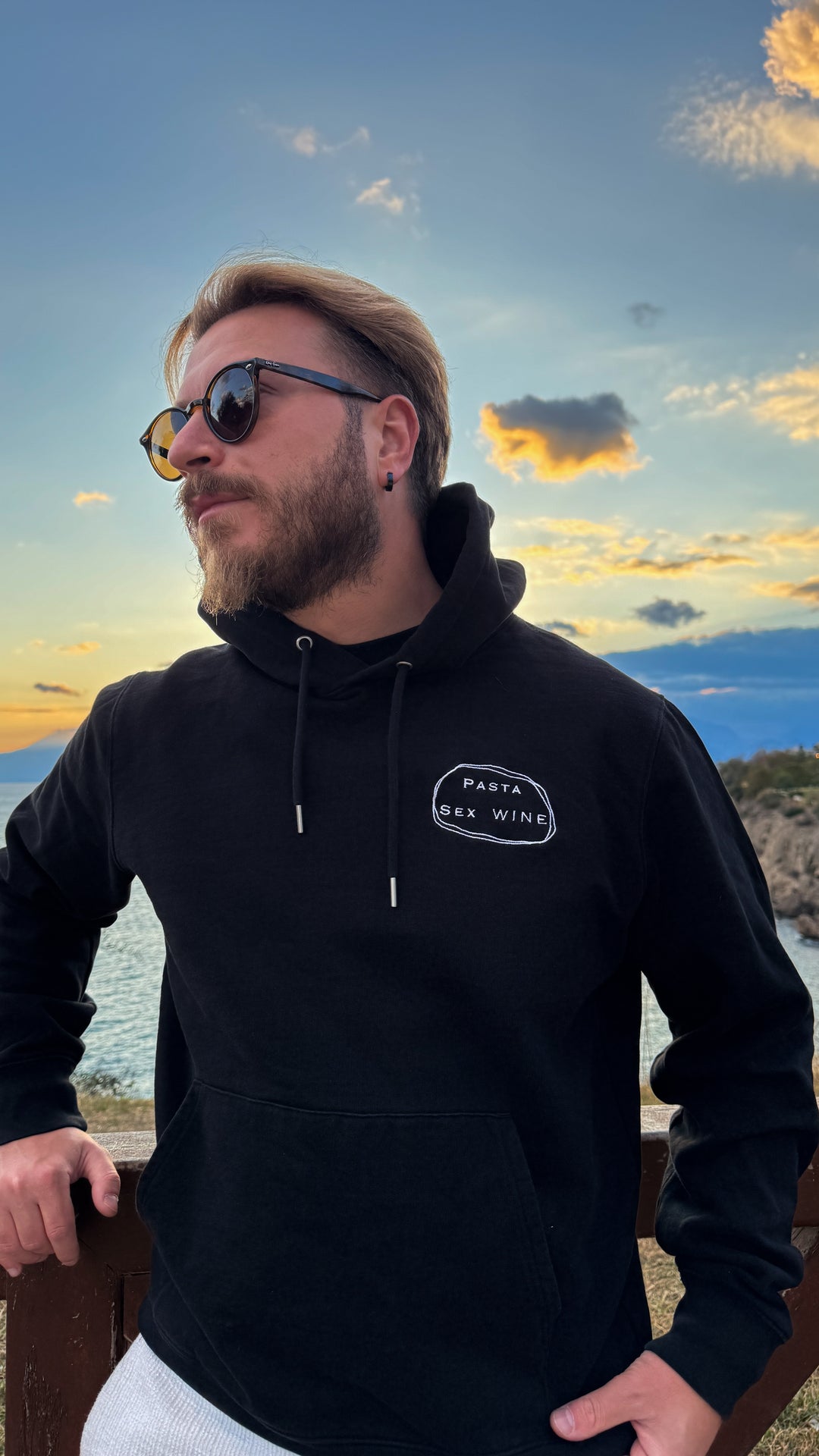 The Pasta & Sex & Wine Eco Hoodie