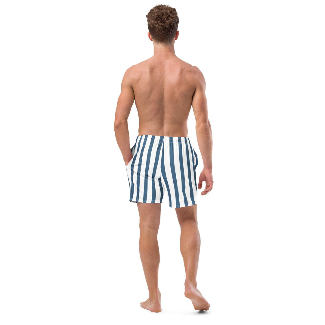 Old Money Lined Swim Trunks