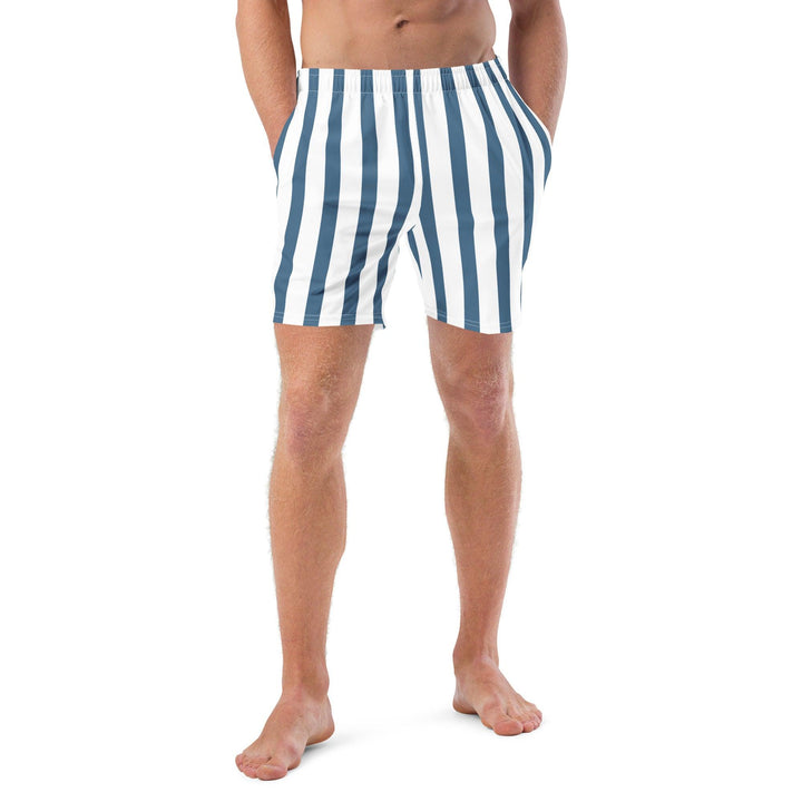 Old Money Lined Swim Trunks