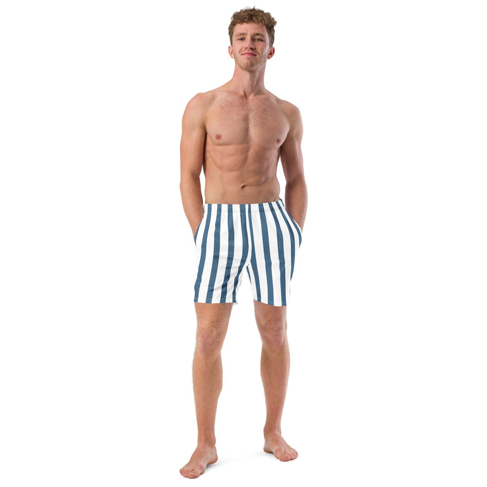 Old Money Lined Swim Trunks