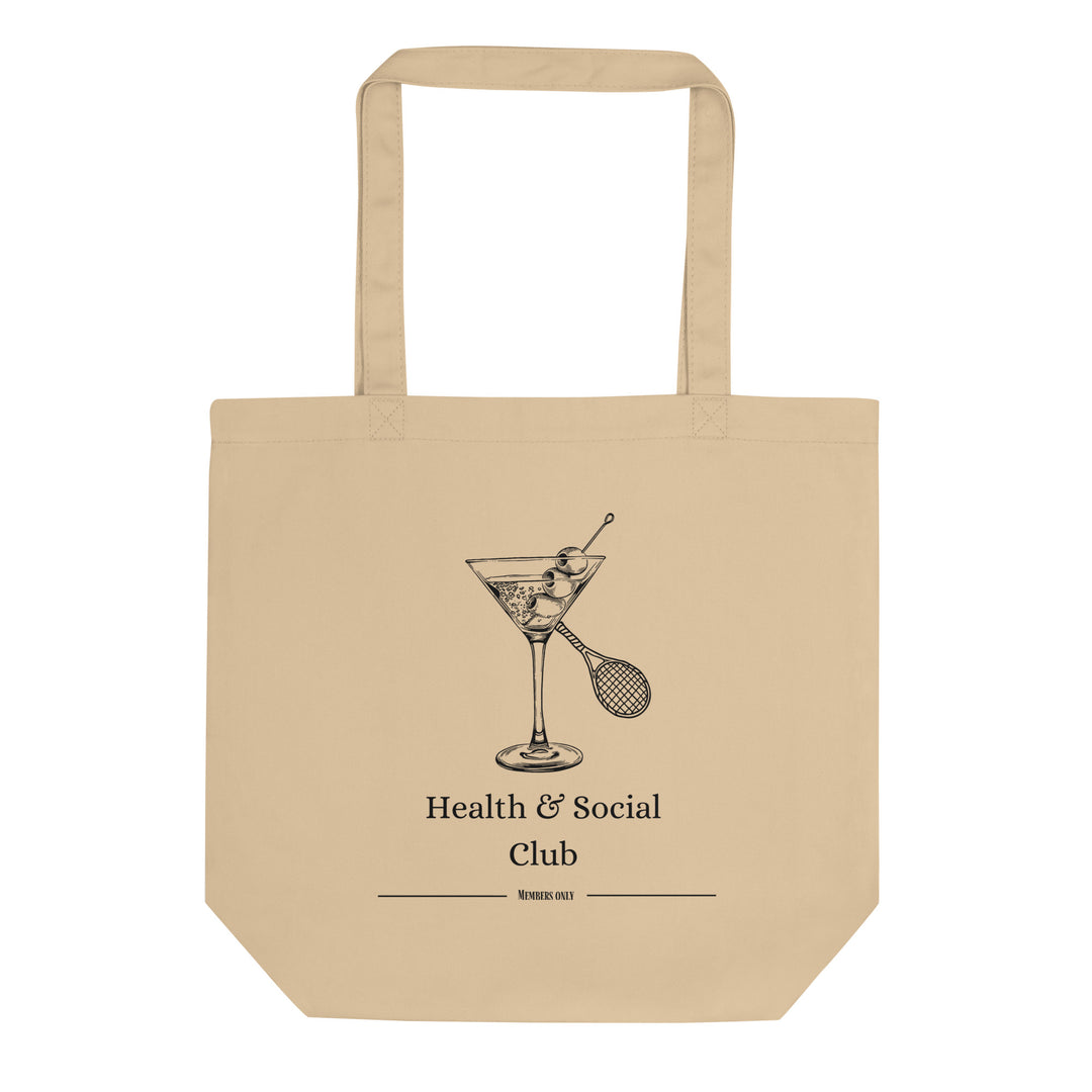 Health & Social Club Eco Tote Bag