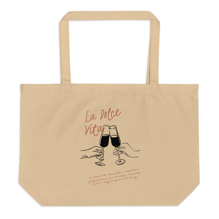 The La Dolce Vita Large Organic Tote Bag