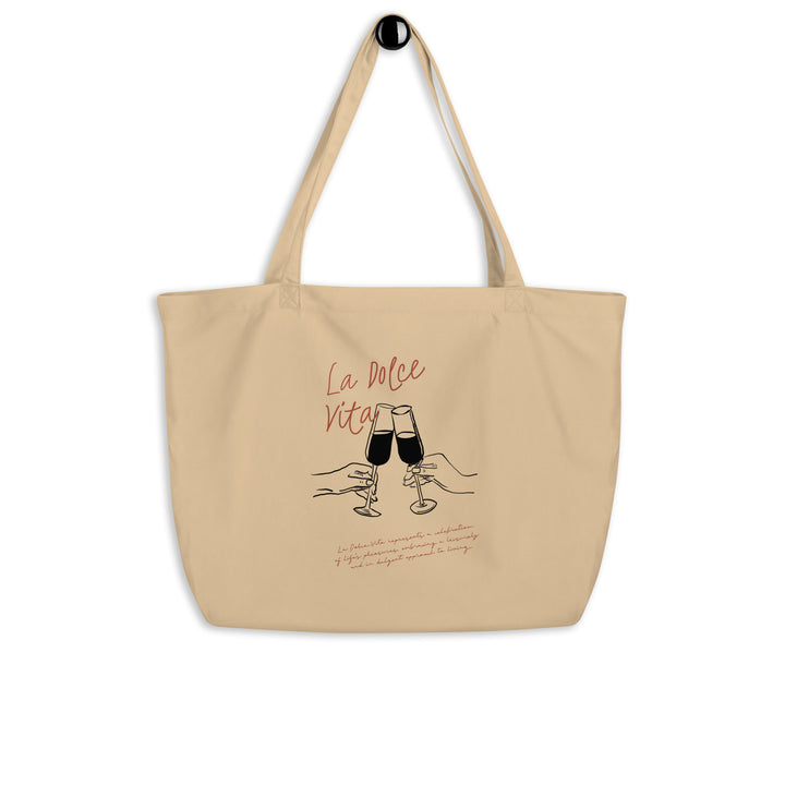 The La Dolce Vita Large Organic Tote Bag