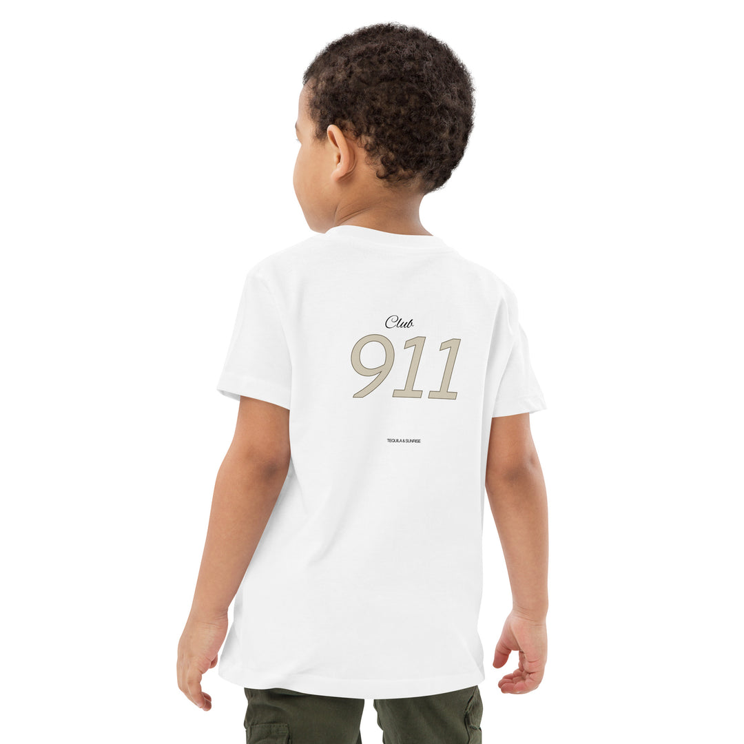 Porsche 911 Club T-shirt Mockup for Kids