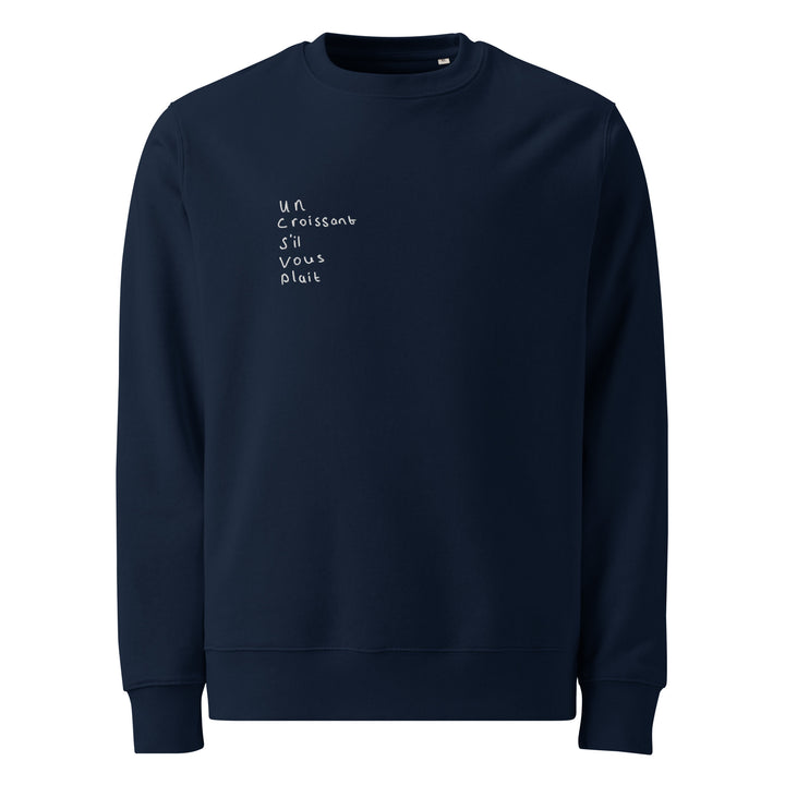 The Un Croissant S'il Vous Plait Eco Sweatshirt