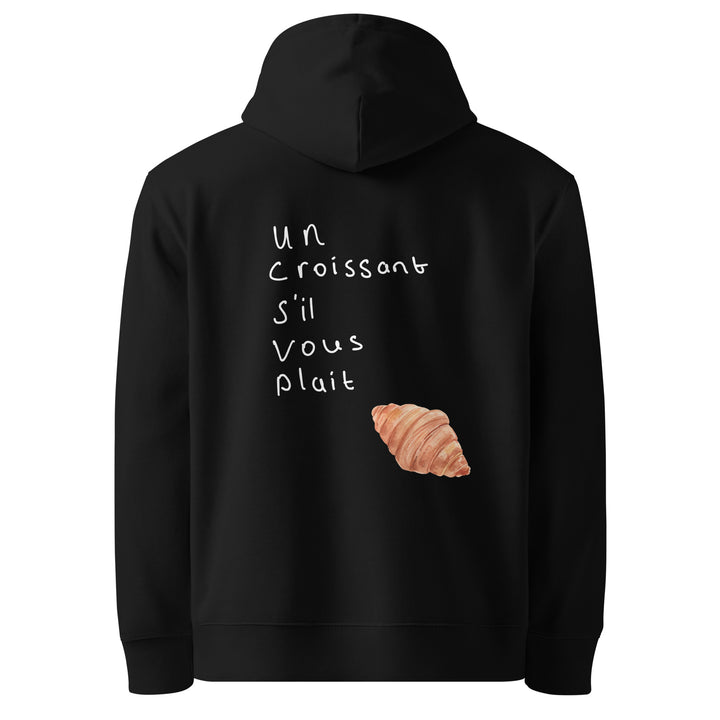 The Un Croissant S'il Vous Plait Eco Hoodie