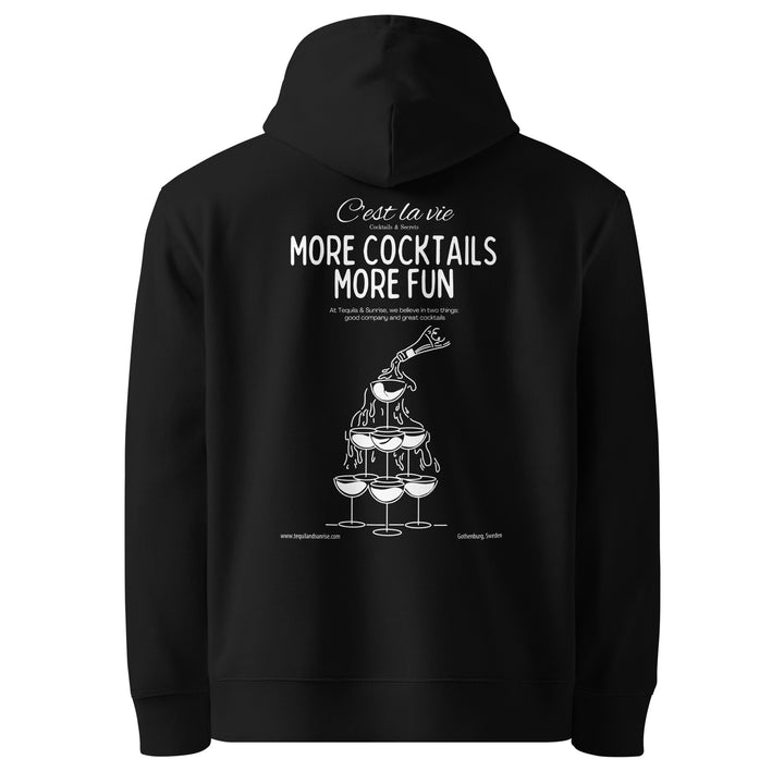 The More Cocktails More Fun Eco Hoodie