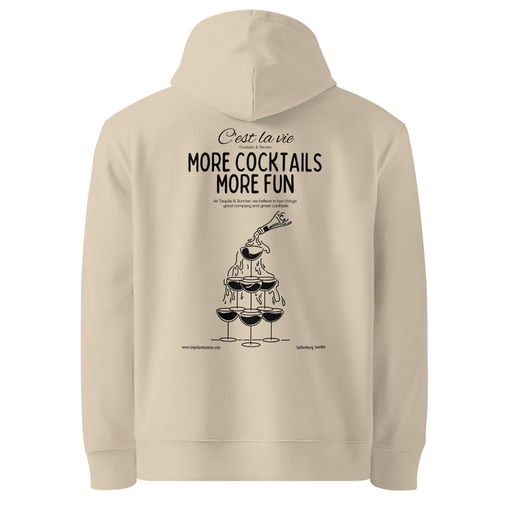 The More Cocktails More Fun Eco Hoodie