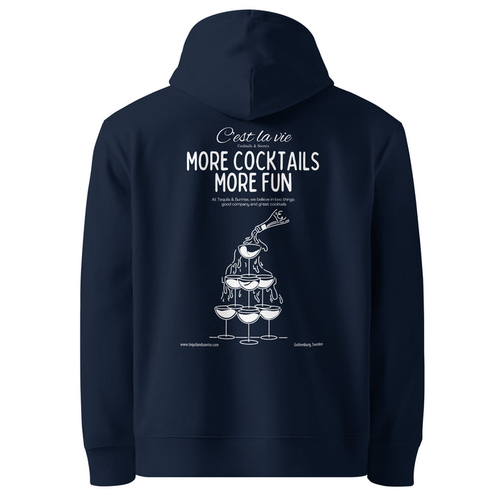 The More Cocktails More Fun Eco Hoodie