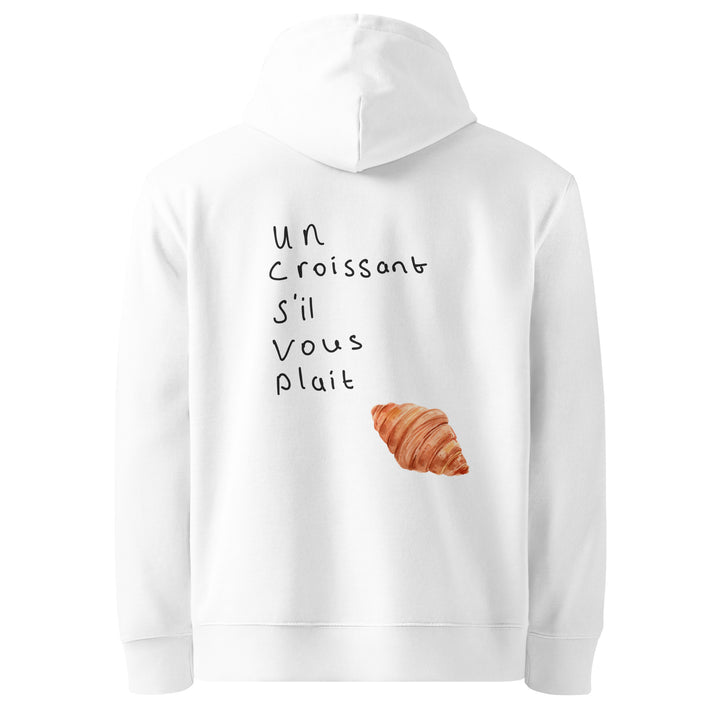 The Un Croissant S'il Vous Plait Eco Hoodie